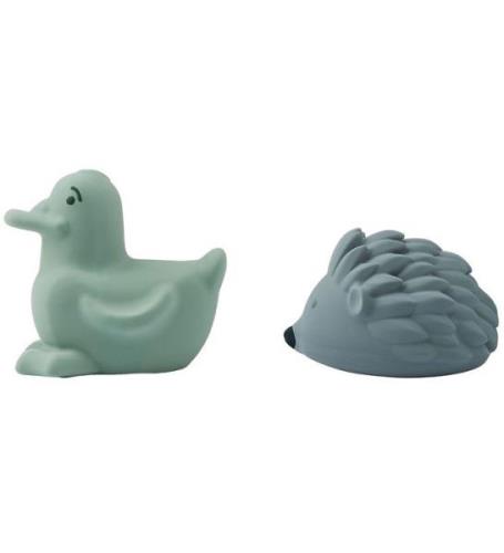 Liewood Badleksaker - 2-pack - Henrik - Pepparmynta/Whale Blue M