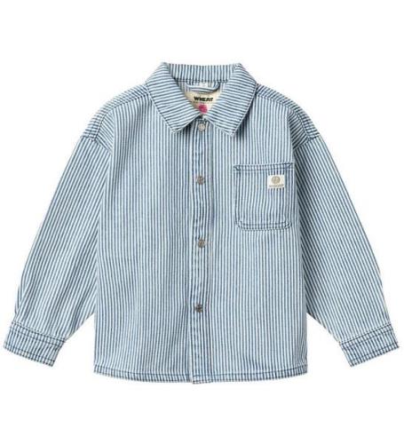 Wheat Skjorta - Denim - Ink Stripe