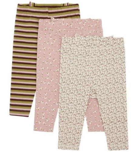 Hust and Claire Leggings - 3-pack - Liva - Dusty Rose