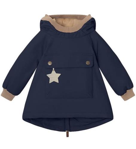 Mini A Ture Vinterjacka - Babywen Fleece - Outer Space