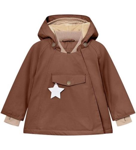 Mini A Ture Vinterjacka - Wang Fleece - Rootbeer Brown