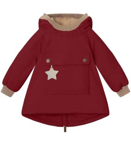 Mini A Ture Vinterjacka - Babywen Fleece - Red Marlot