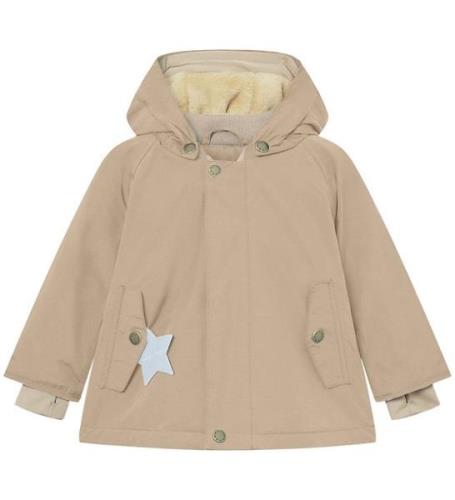 Mini A Ture Vinterjacka - Matwally Fleece - Savannah Tan