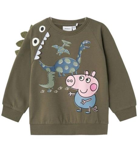 Name It Sweatshirt - NmmApo - Peppapig - Te Leaf