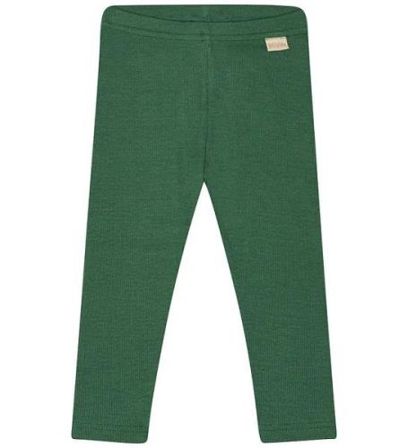 Petit Piao Leggings - Rib - Modal - Emerald Green