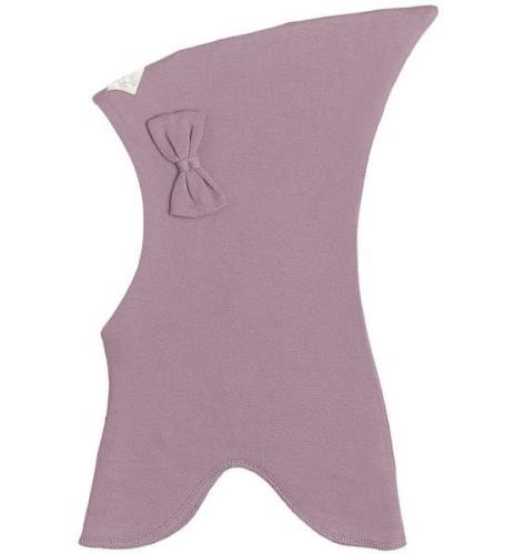 Racing Kids Balaclava - Dubbel - Elderberry m. Rosett