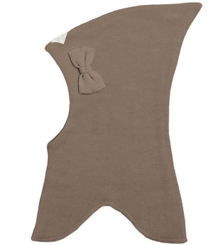 Racing Kids Balaclava - Ull/Bomull - Dubbel - Brown Birch Bark