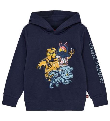 LEGO® Ninjago Hoodie - LWScout - Dark Marinblå