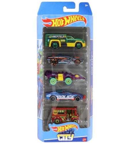 Hot Wheels Bilar - 5-pack - HW City