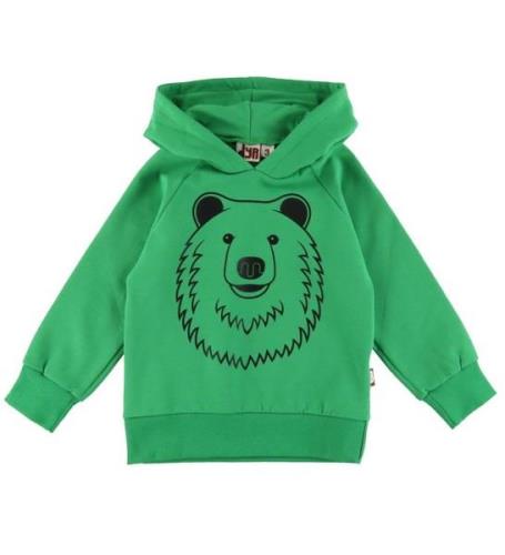 DYR-Cph Hoodie - DjurbÃ¤lg - Green KonturbjÃ¶rn