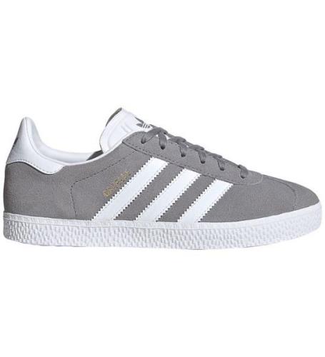 adidas Originals Skor - Gazelle J - GrÃ¥/Vit