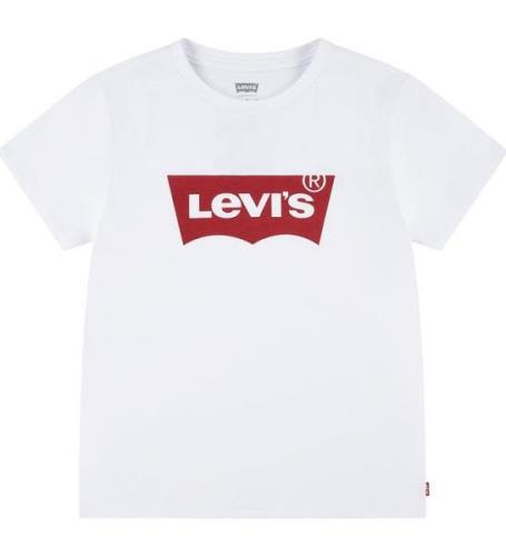 Levis T-shirt - Vit/RÃ¶d m. Logo