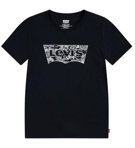 Levis T-shirt - Jet Black/Vit m. Logo