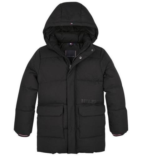 Tommy Hilfiger Vadderad jacka - Monotyp Ribstop Puffer - Svart