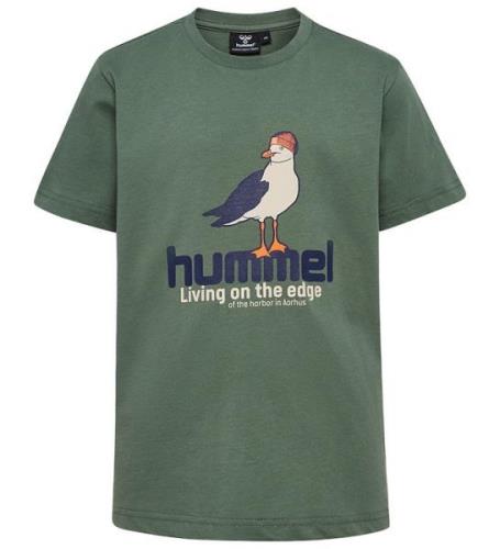 Hummel T-shirt - HmlPrint - Laurel Wreath/Black Iris