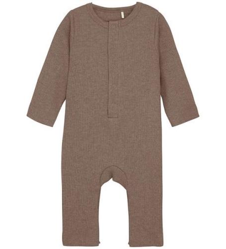 Fixoni Onesie - Rib - Deep Taupe