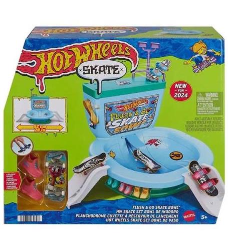 Hot Wheels Skating Rink - Skate Flush & Go Skate Bowl