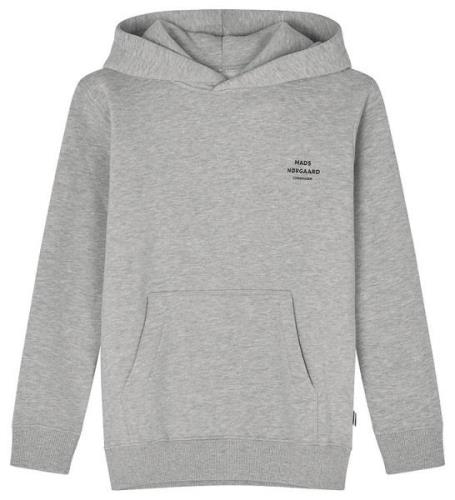 Mads NÃ¸rgaard Hoodie - Hudini - Grey Melange