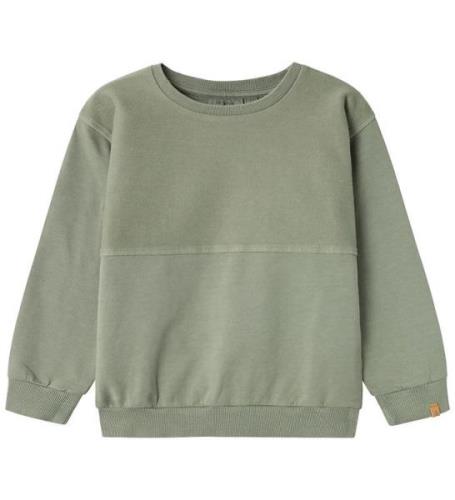 Lil' Atelier Sweatshirt - NmmOmads - sjögräs