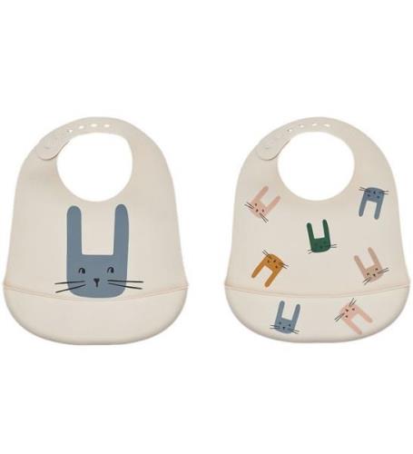 Liewood Haklapp - 2-pack - Silikon - Tilda - Bunny/Sandy