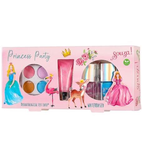 Souza Sminkset - Ã?gonskugga/Nagellack/LÃ¤ppglans - Princess