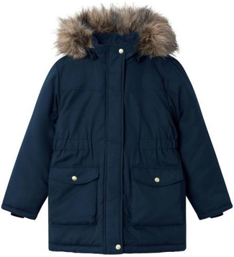 Name It Vinterjacka - NkfMaster05 Parka - Dark Sapphire