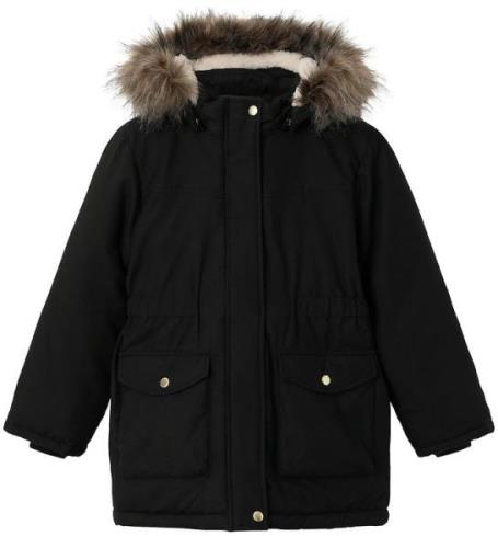 Name It Vinterjacka - NkfMaster05 Parka - Svart