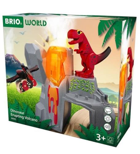 BRIO World Aktiv vulkan m. Dinosaurier - 36092