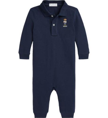 Polo Ralph Lauren Onesie - MarinblÃ¥