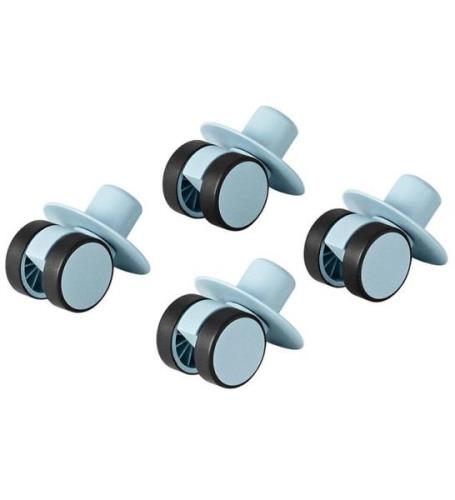 MODU 4x Swirly Wheels - 4-pack - Sky Blue