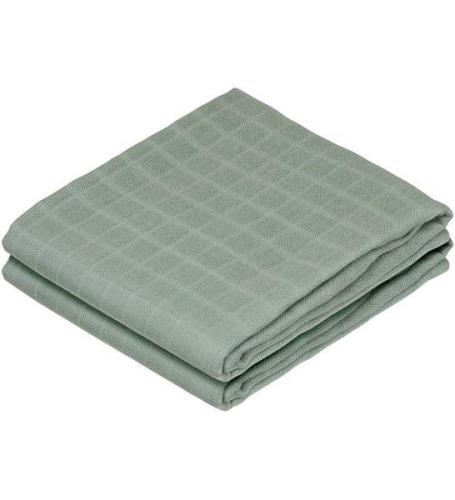 Cam Cam Muslinfiltar - 70x70 cm - 2-pack - MurgrÃ¶na Green