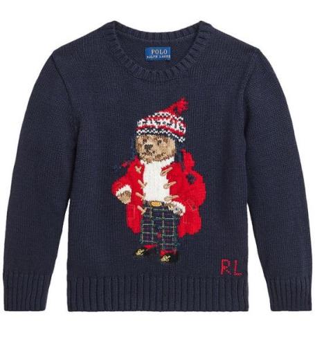 Polo Ralph Lauren Tröja - Stickad - Marinblå