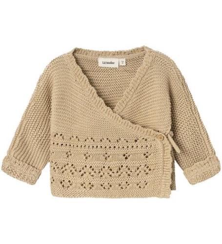 Lil' Atelier Cardigan - Stickad - NbfOsanna - IrlÃ¤ndska Cream