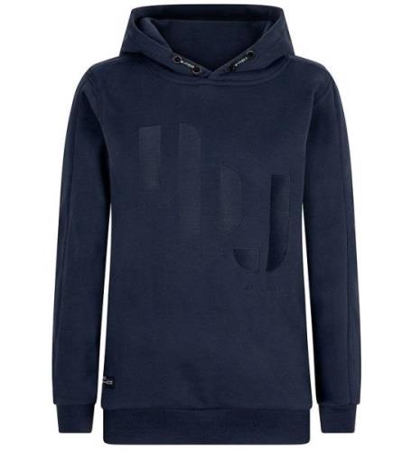 Indisk Blue Jeans Hoodie - Ibj - MarinblÃ¥