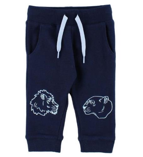 Kenzo Sweatpants - MarinblÃ¥ m. Tiger