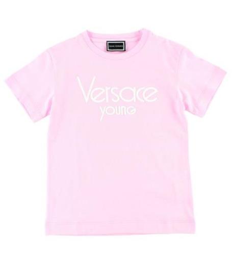 Young Versace T-shirt - Rosa m. Vit