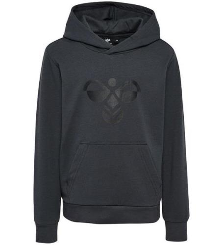 Hummel Hoodie - HmlCuatro - Asfalt/Black