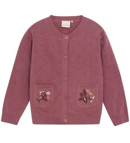 Minymo Cardigan - Stickad - Deco Rose