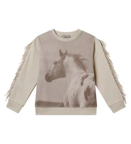 Stella McCartney Kids Sweatshirt - Crema/Häst