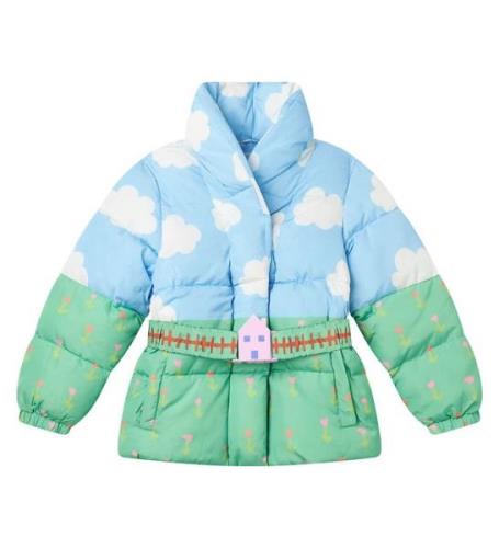 Stella McCartney Kids Dunjacka - Multicolor/Moln