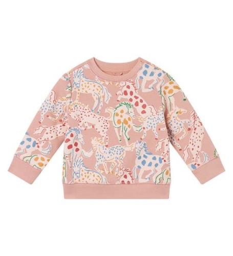 Stella McCartney Kids Sweatshirt - Rosa/Hästar