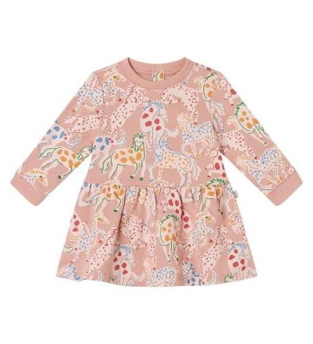 Stella McCartney Kids Klänning - Rosa/Hästar