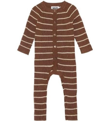 Molo Onesie - Stickad - Farley - Tawny Stripe