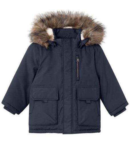 Name It Vinterjacka - NmmMaster05 Parka - Dark Sapphire