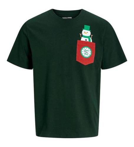 Jack & Jones T-shirt - JjXmas - Scarab