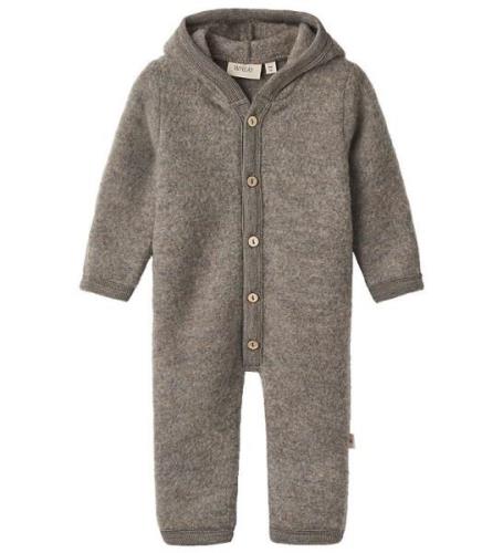 Wheat Onesie - Fleece - Brown Melange