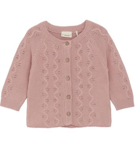 Fixoni Cardigan - Stickad - Pale Mauve