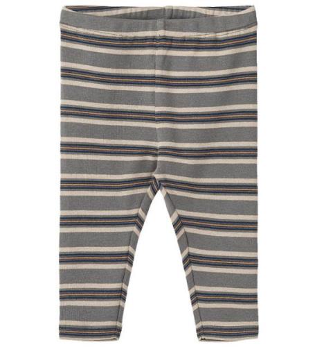 Wheat Leggings - Silas - Stormigt Blue Stripe