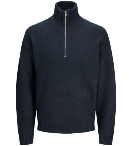 Jack & Jones Sweatshirt - Stickad - JorOllie - Sky Captain