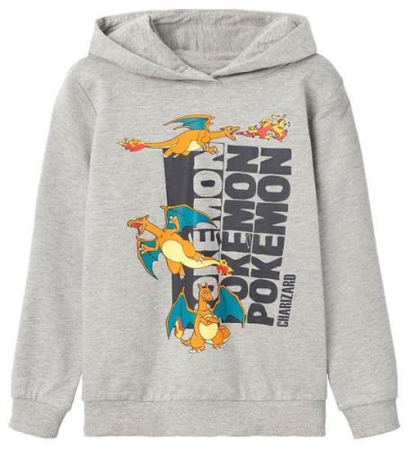 Name It Hoodie - NkmOtt PokÃ©mon - Grey Melange